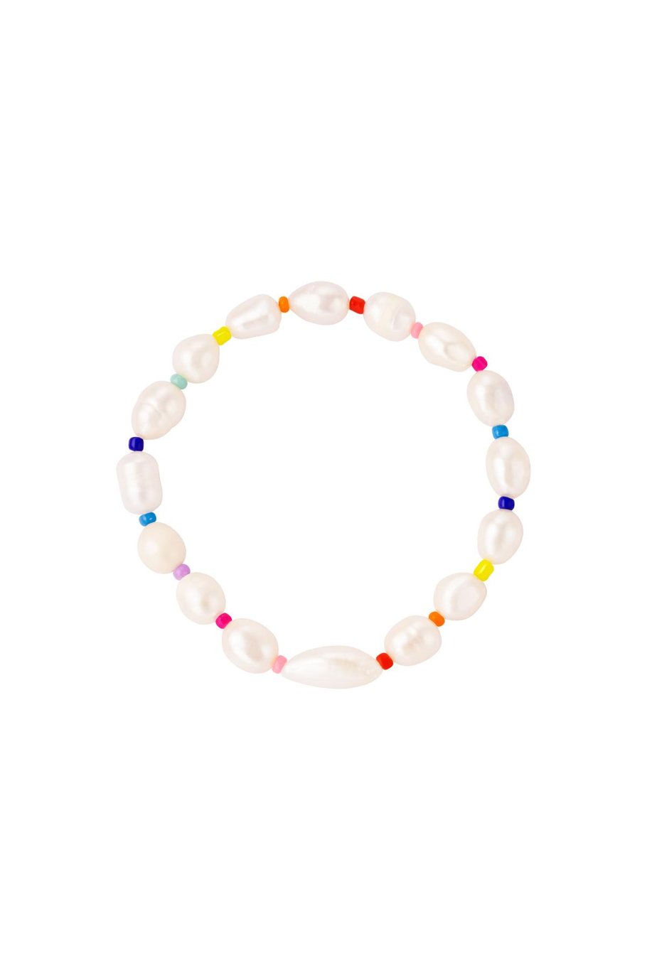 Armband Perlen und Perlen Multi Perlmutt