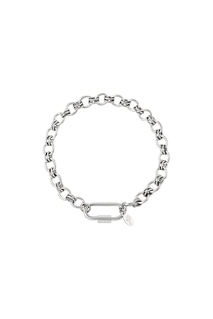 Stainless steel bracelet Silver color h5 