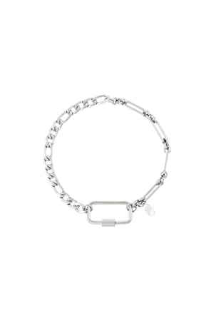 Stainless steel bracelet Silver color h5 