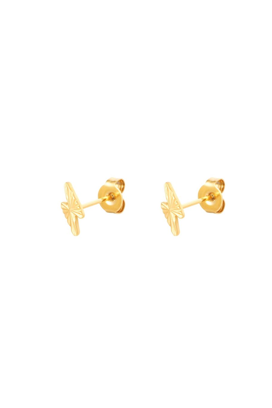 Ohrstecker Blitz Silber Edelstahl 