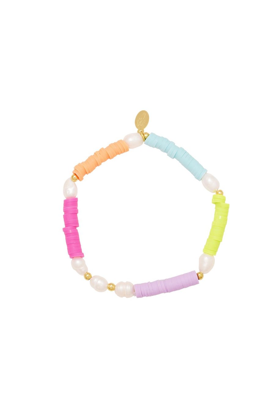 Buntes Armband mit Perlen Multi polymer clay