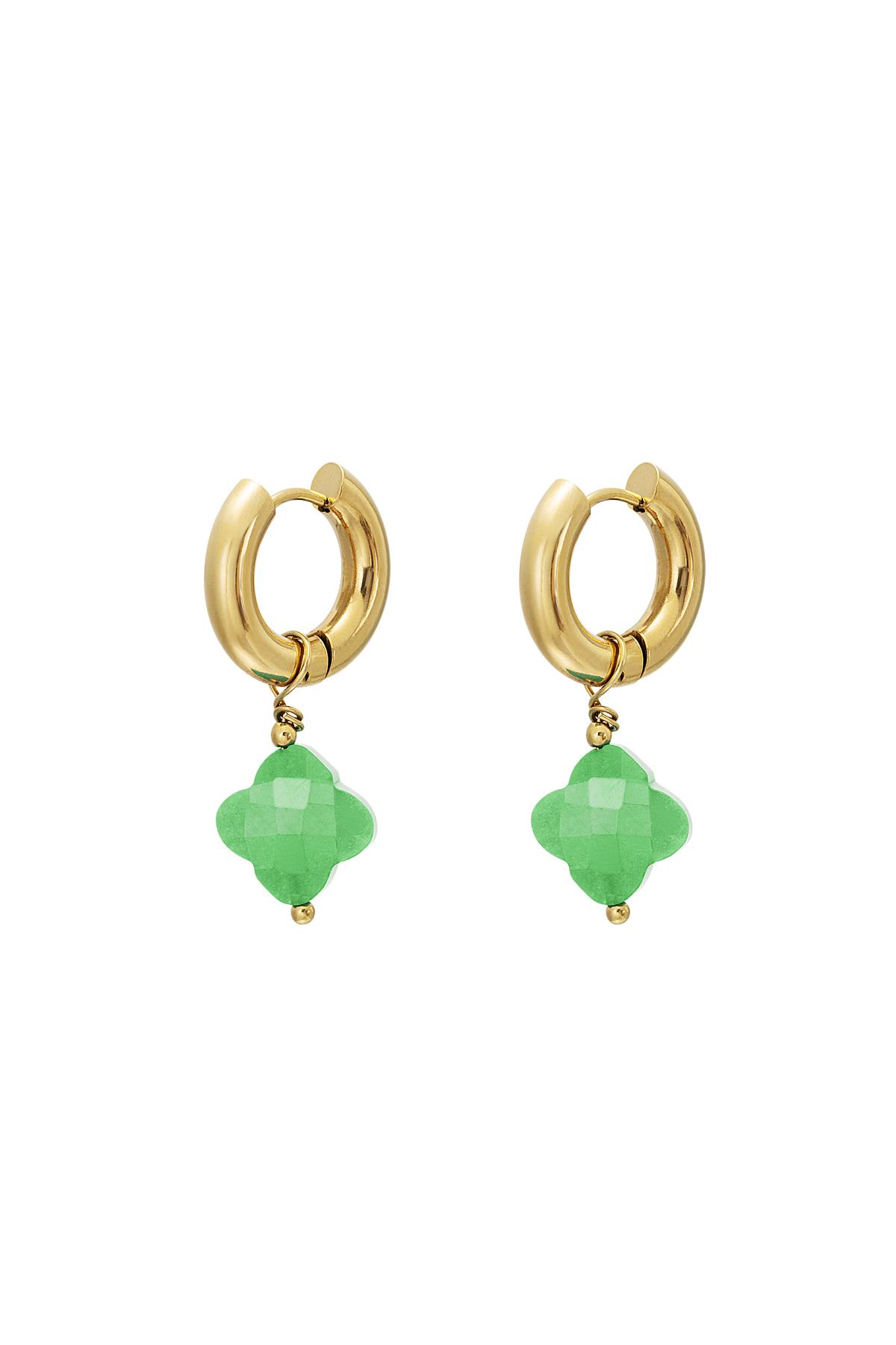 Clover earrings - #summergirls collection Rose Stainless Steel 