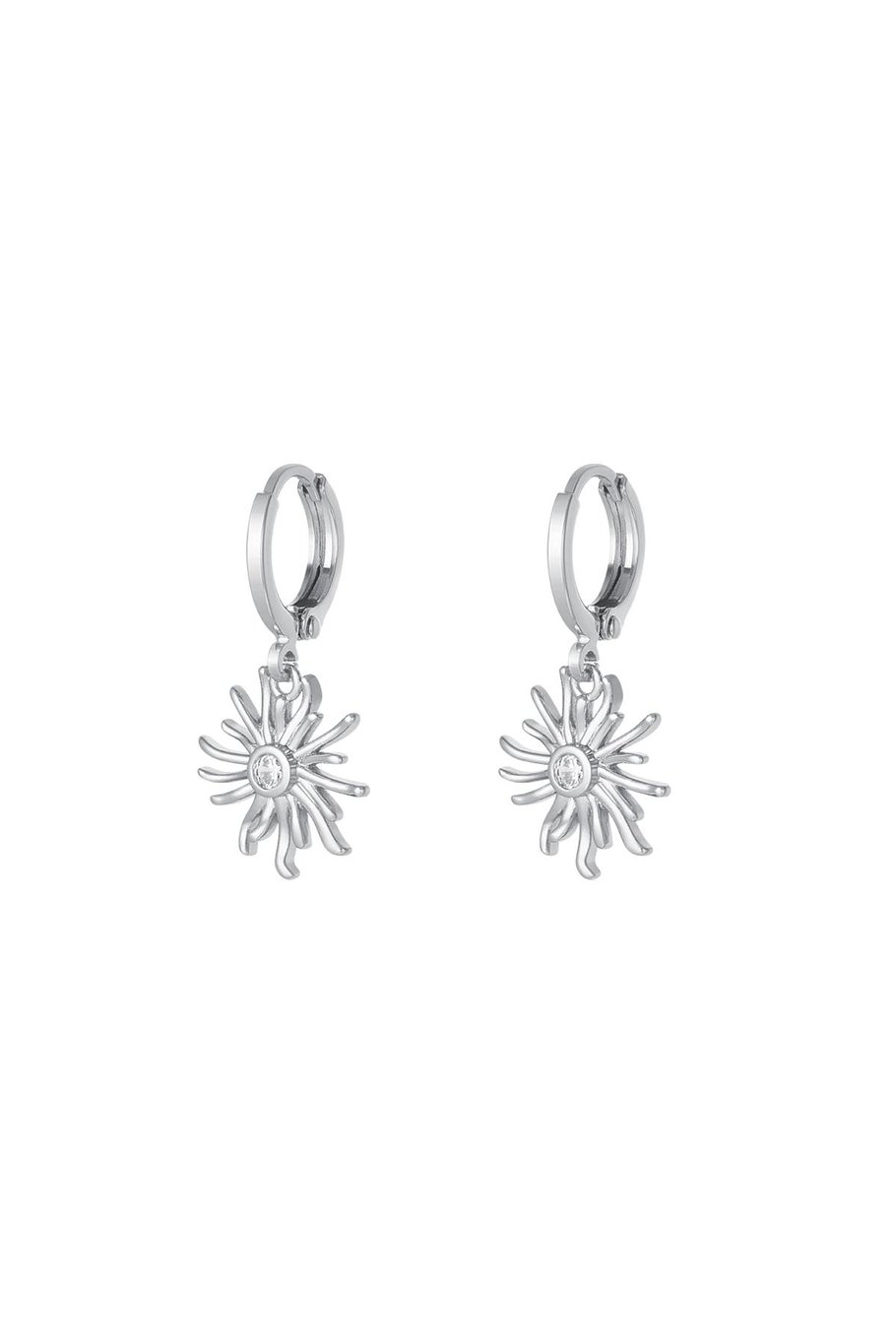 Ohrringe Sonne - Kollektion Sparkle Silber Kupfer