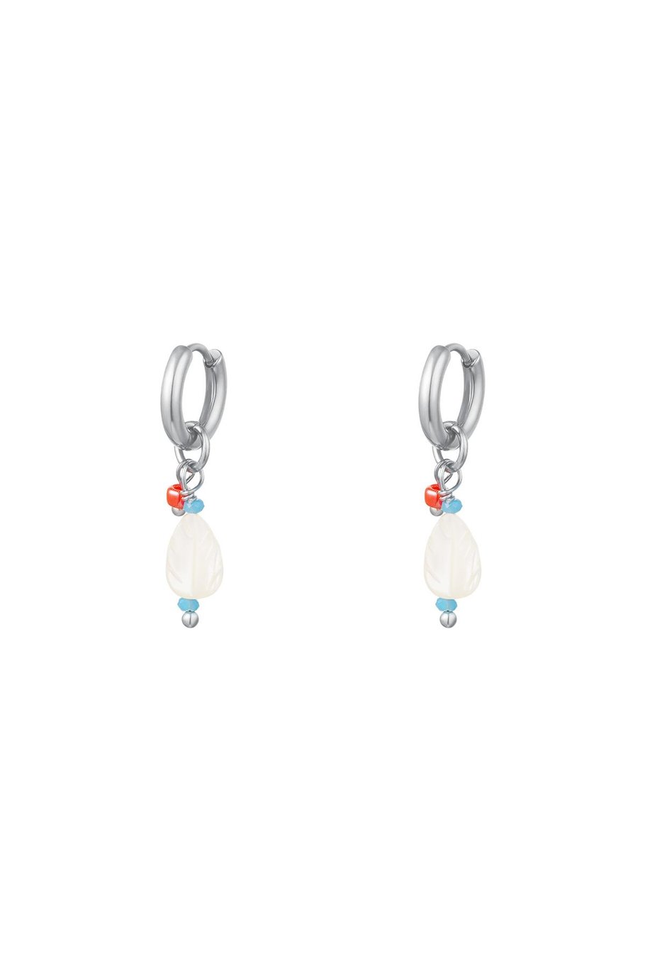 orecchini piuma - collezione beach acciaio inossidabile colore oro 