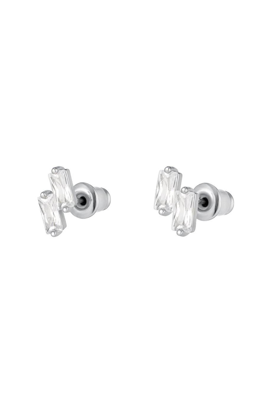 Ear studs colored stones - Sparkle collection Gold color Copper 