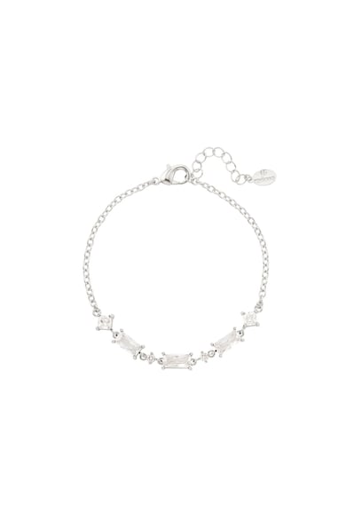 Armband mit farbigen Steinen - Kollektion Sparkle Orange & Goldfarbe Kupfer h5 