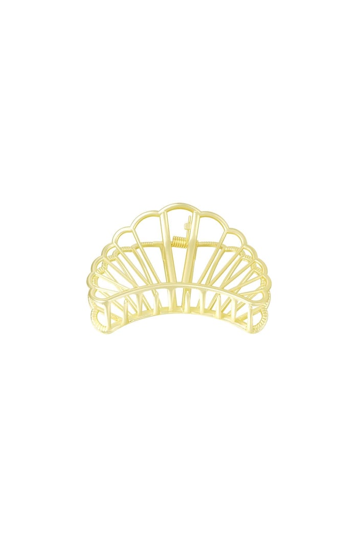 Hairclip Selma Vintage Gold Color Metal 