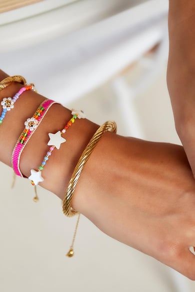 Bracciale Stella Arcobaleno - Collezione Arcobaleno Multi Stainless Steel h5 Immagine2