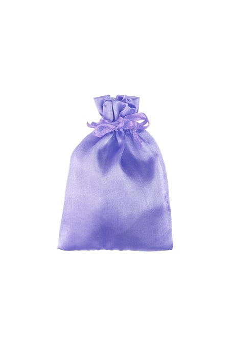 Jewelry bags Satin Small Purple Polyester 2