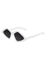 White / One size / Sunglasses Retro White Metal One size Picture2