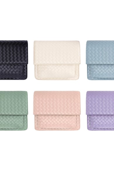 Tasche Braided Rosa Polyurethan h5 Bild4