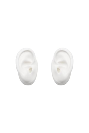 Display Ear Set White Plastic h5 