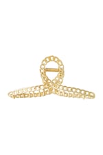 Gold color / Hairclip Anna Gold Color Metal Picture2