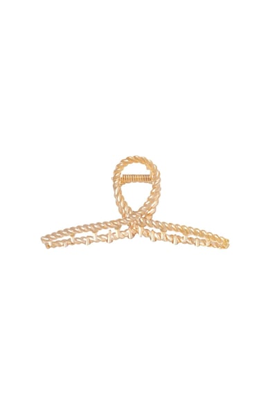 Hairclip Bobby Vintage Gold Color Metal h5 