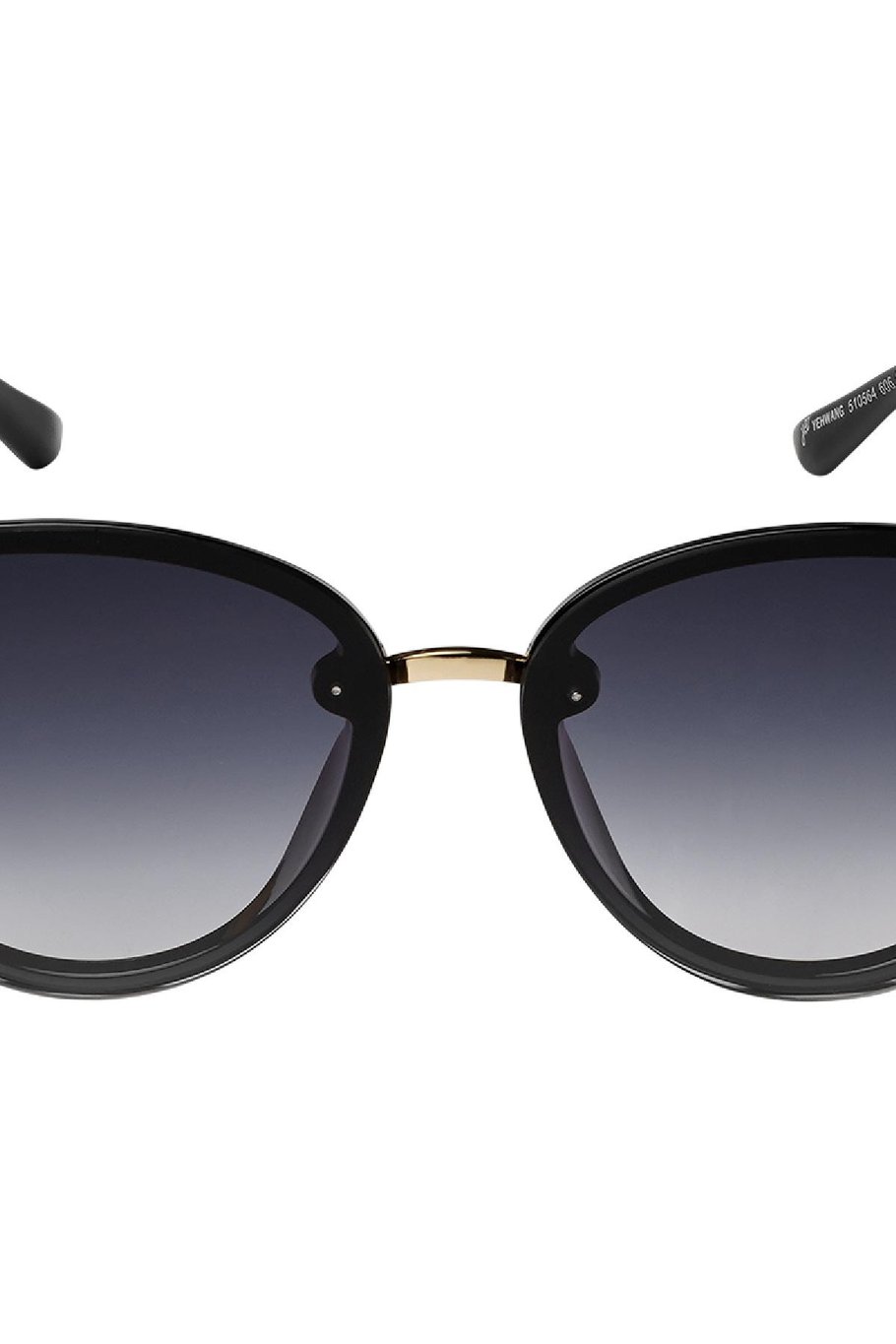 Lunettes de soleil Elegance Noir Plastique One size Image4