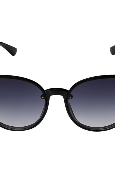 Cat eye zonnebril Zwart Plastic One size h5 Afbeelding2