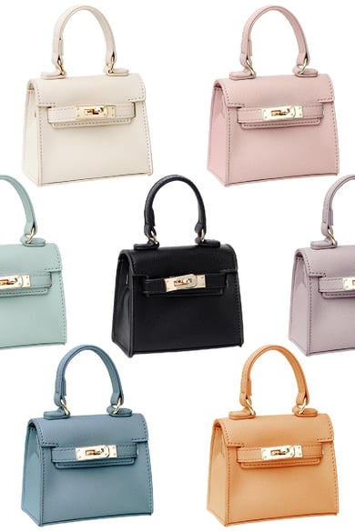 Bolsa de hombro de PU Goodie Rosa Poliuretano h5 Imagen2