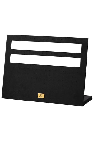 Earring display for 28 pairs Black Flannel h5 
