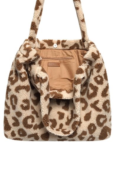 sac fourre-tout teddy borg Beige Polyester h5 Image7