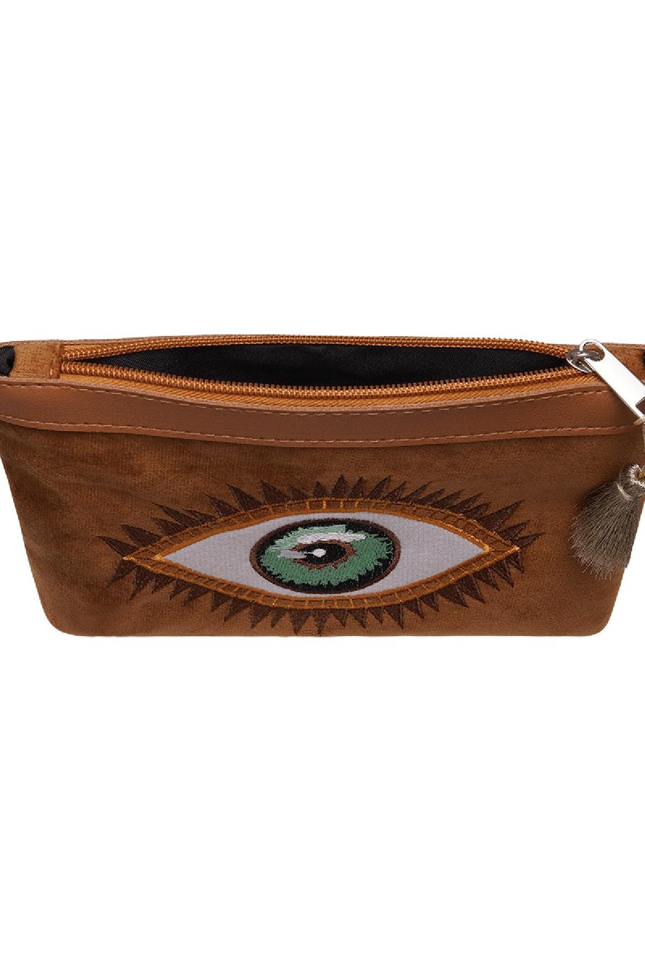 Brieftasche Auge Braun Polyester Bild2