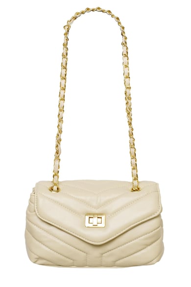 PU-Ledertasche genäht Offwhite Polyurethan h5 Bild3