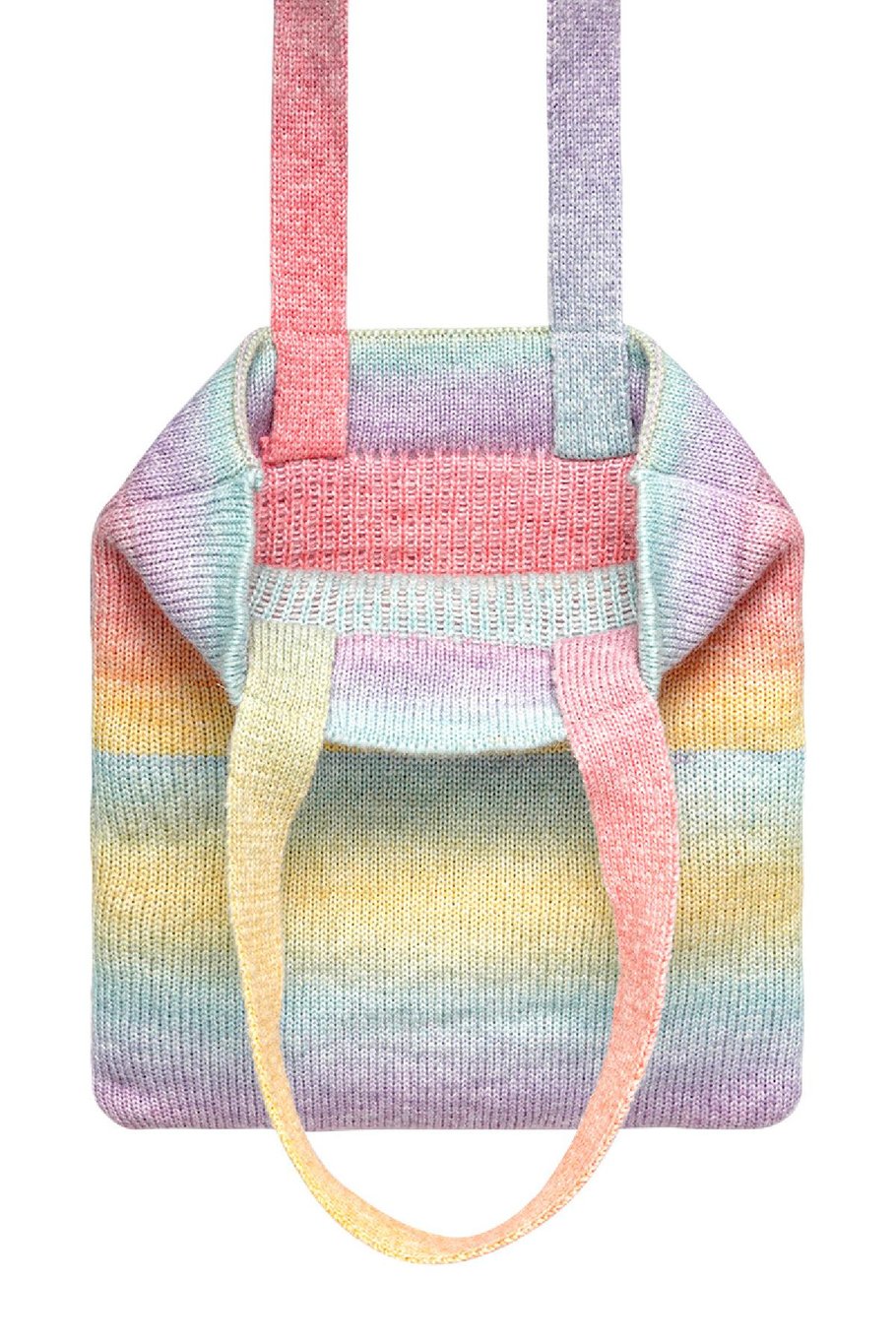 Sfumature ombre borsa di stoffa Multi Acrylic Immagine4
