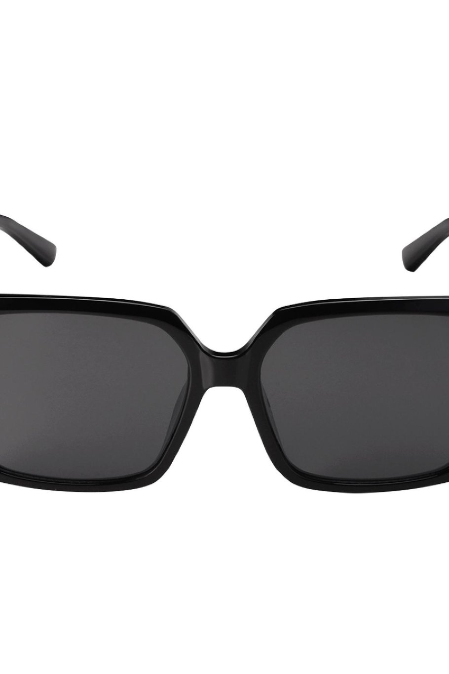 Grandi occhiali da sole squadrati Black PC One size Immagine4