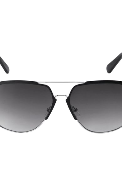 Sonnenbrille für Piloten Braun Metall One size h5 Bild3