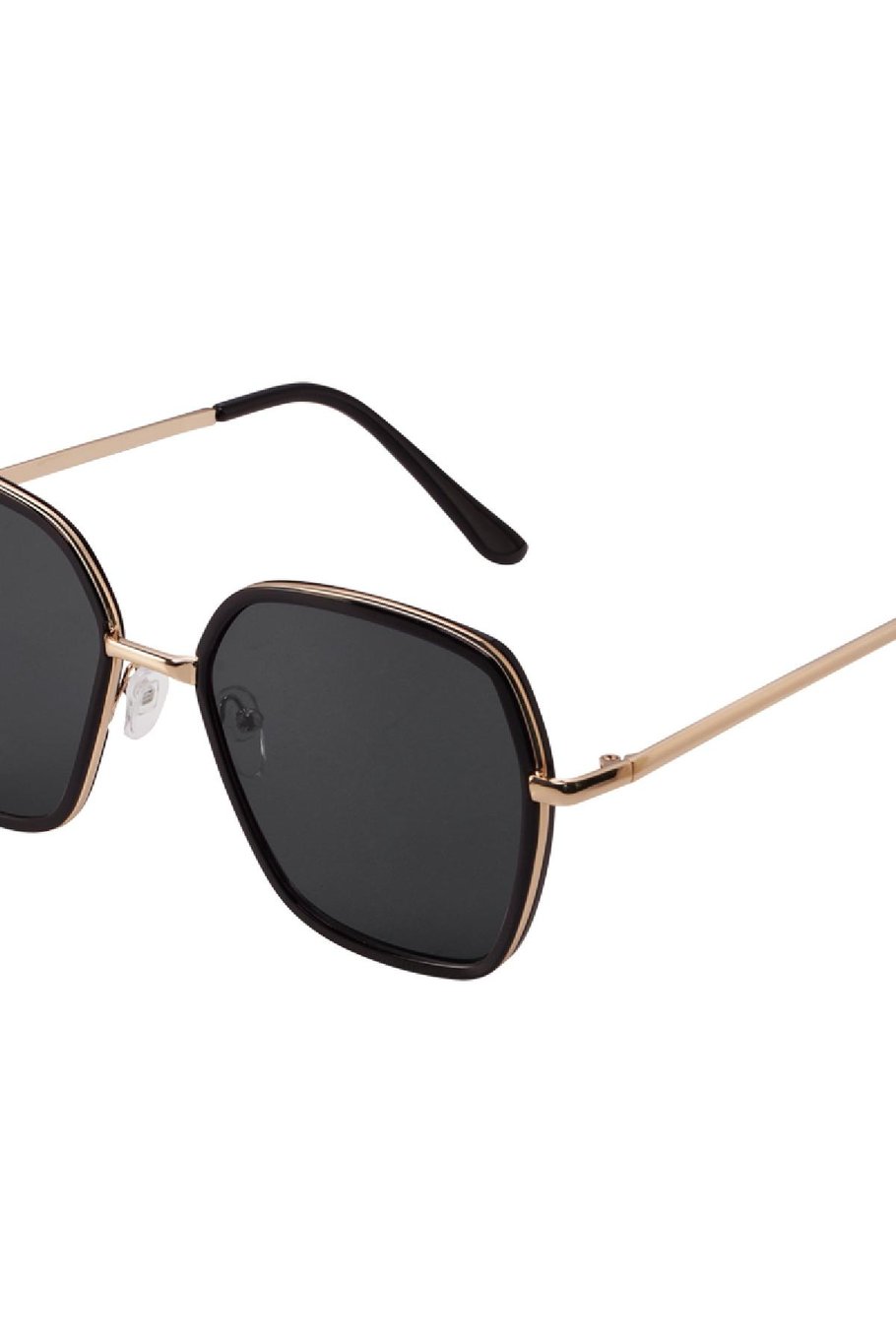Sonnenbrille goldrahmen Braun Metall One size Bild2