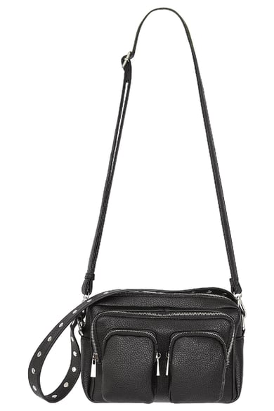Bolso bandolera de piel sintética Negro Poliuretano h5 Imagen3