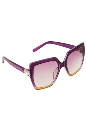 Big colourful sunglasses Fuchsia PC One size h5 