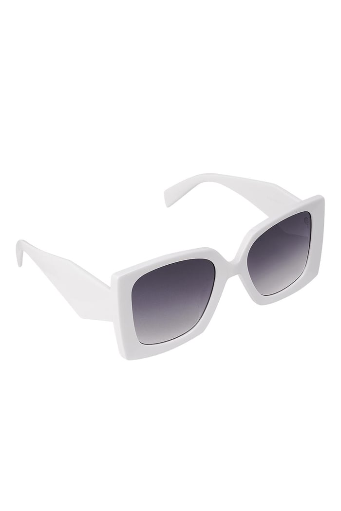 Big sunglasses White PC One size 