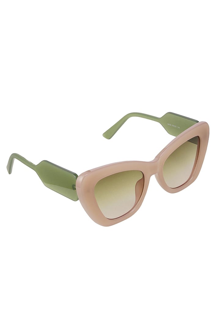 Sunglasses big frame Pink PC One size 