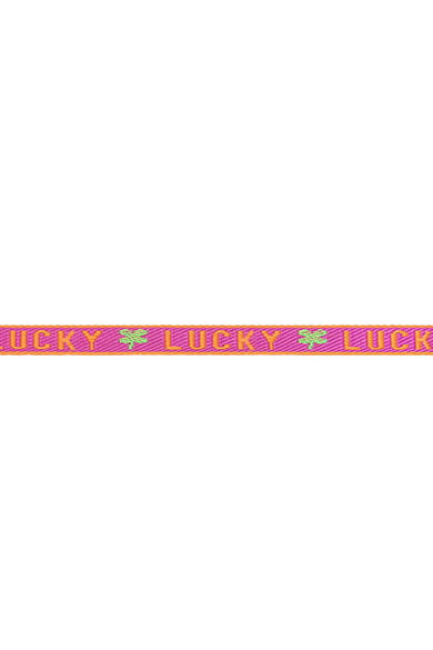 Armbandband Lucky Fuchsia Polyester h5 Bild2