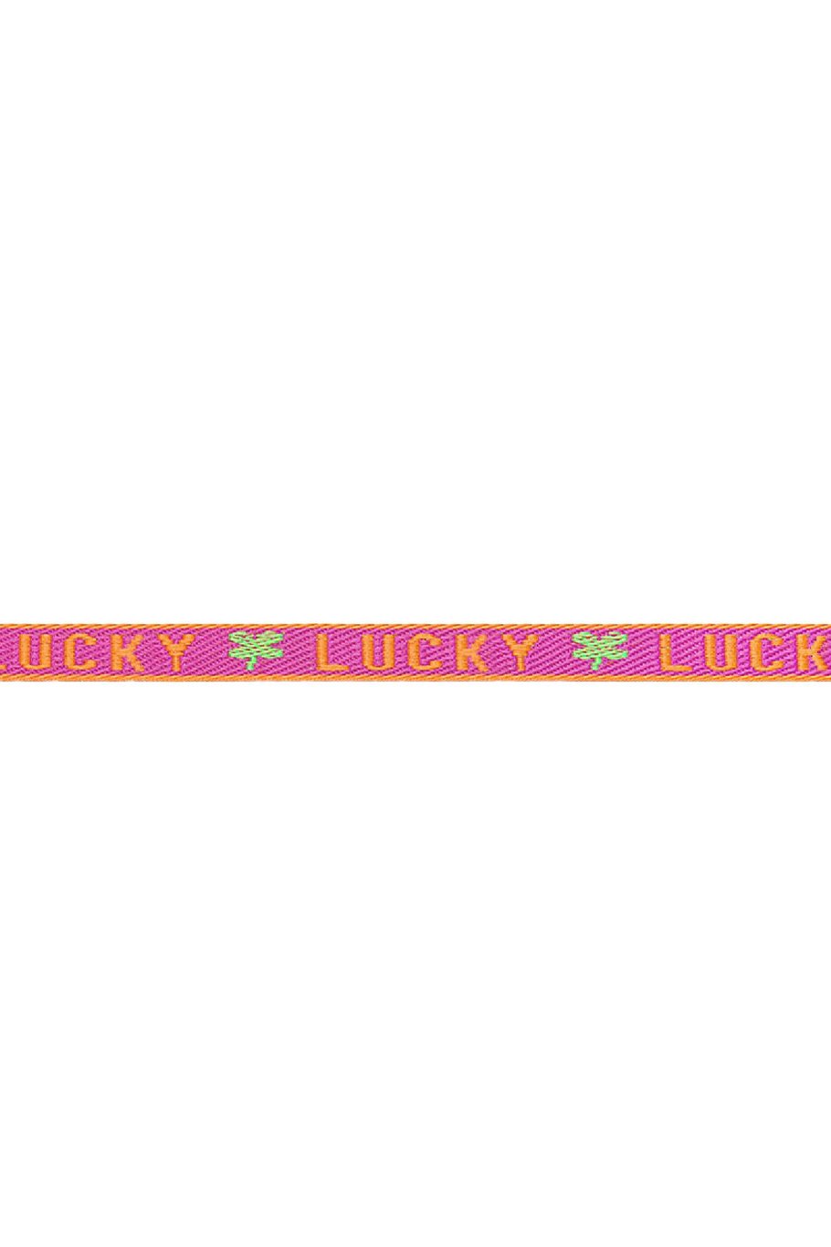 Armbandband Lucky Fuchsia Polyester Bild2