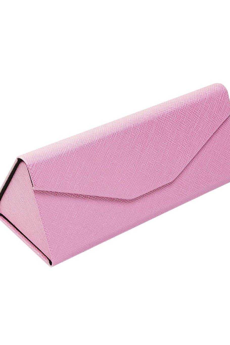 Foldable Triangular Sunglasses Case PU Leather h5Picture4