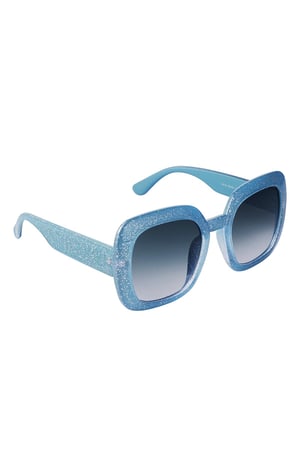 Sonnenbrille Basic mit Details Blau PC One size h5 