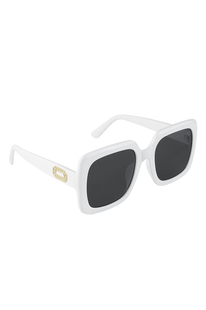 Sonnenbrille mit Logo Weiß PC One size 