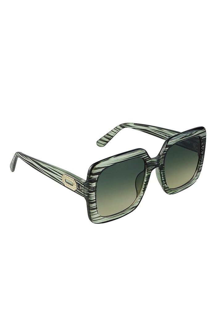 Sunglasses with logo Green PC One size 