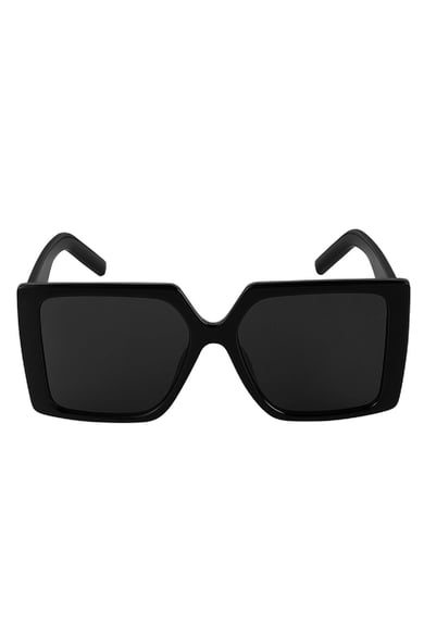 Sonnenbrille mit quadratischem Rahmen Schwarz PC One size h5 Bild3