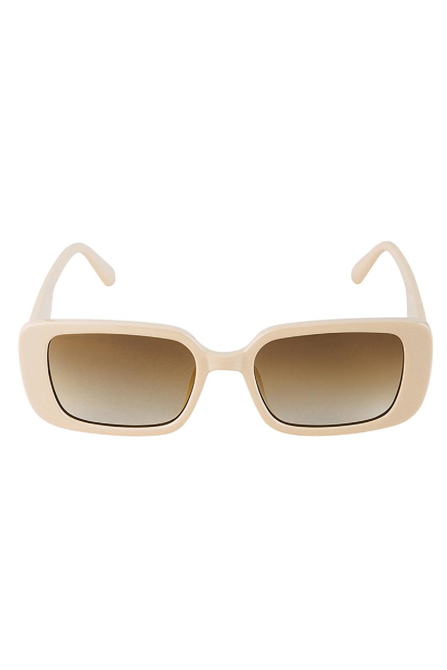 Small frame sunglasses Beige PC One size Picture3