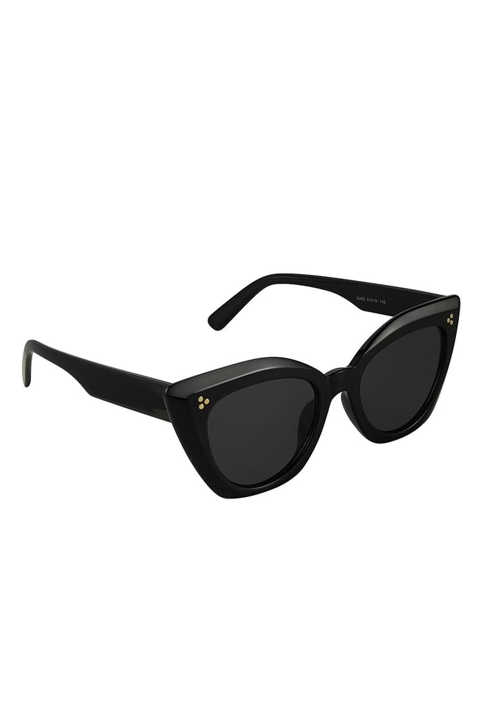 Cat-Eye-Sonnenbrille Schwarz PC One size 