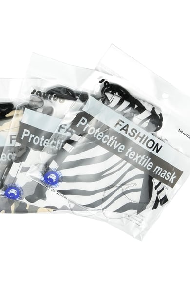 Mode Masque Visage Bleu Cotton h5 Image2
