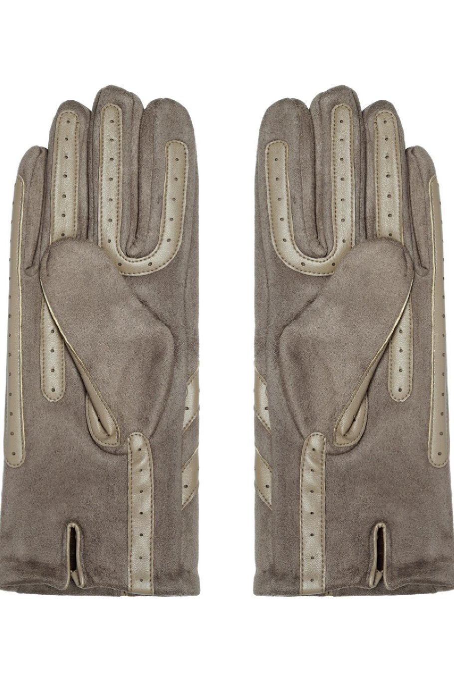 Gants Runway Beige Polyester Taille unique h5Image2