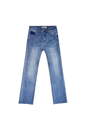 Knöchellange Stretch-Jeans Blau XS h5 