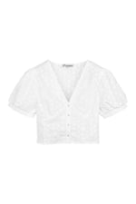 White / S / Blouse crop top White S Picture4