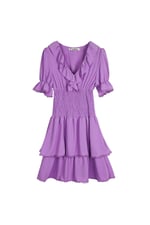 Purple / S / Dress Ruffle Madness Purple S Picture2