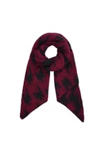 Red / Winter scarf Red Polyester 