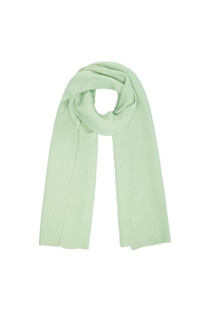 Scarf basic Green Acrylic h5 