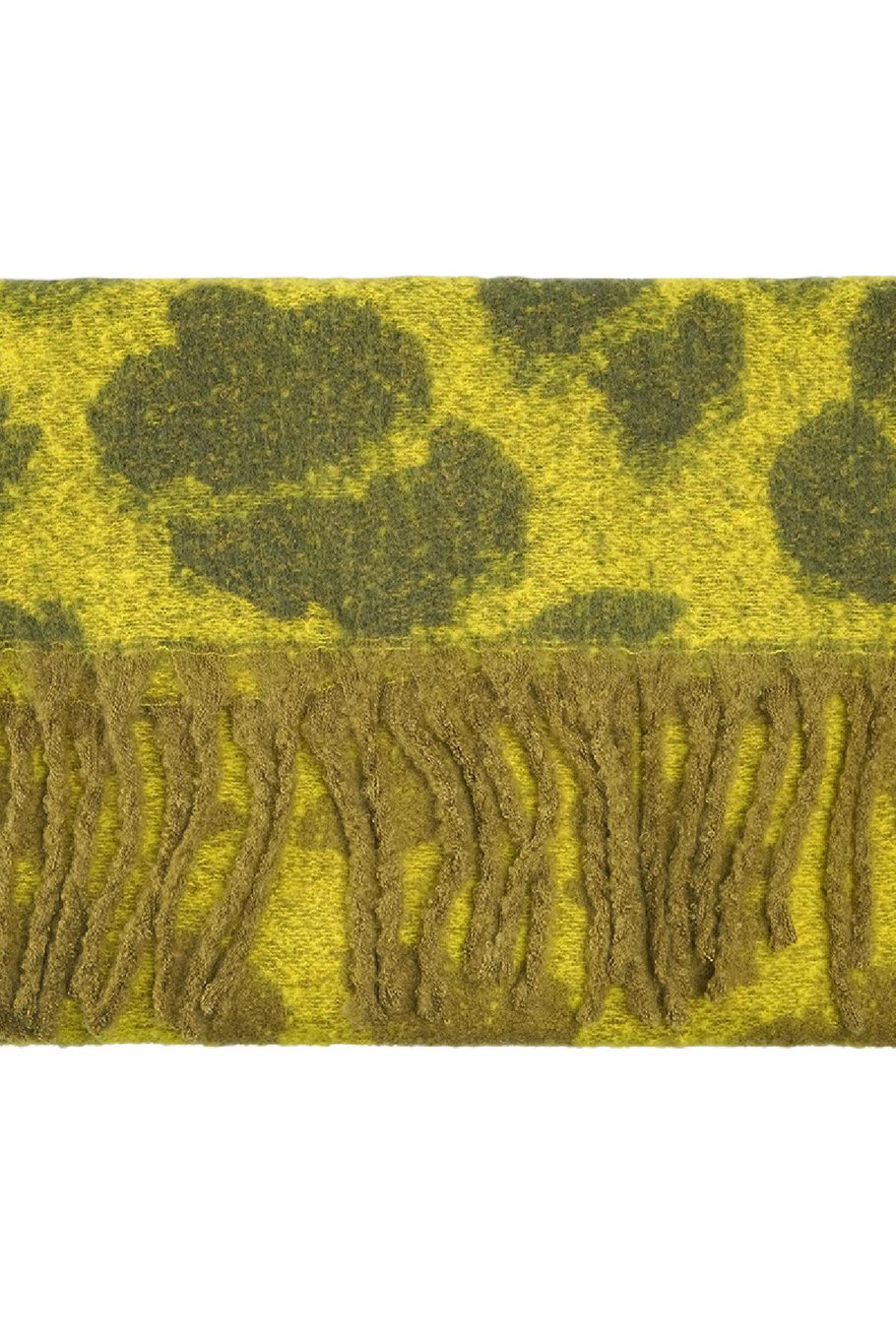 Wintersjaal Groen Polyester Afbeelding3